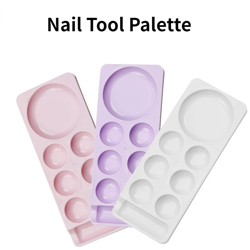 

Tool Palette Palette Nail Polish Paint Palette Acrylic Watercolor Gouache Palette Box