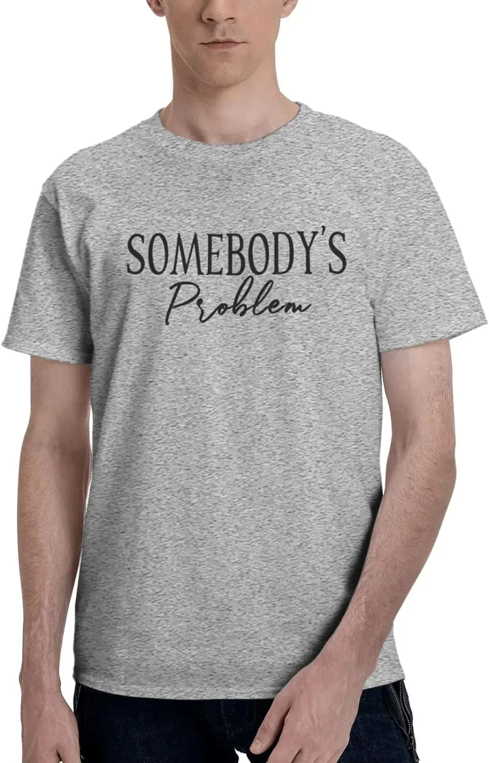 Футболка с коротким рукавом для взрослых унисекс Классическая мягкая и удобная