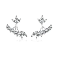 asymmetrical creative earrings 925 silver earrings sterling silver jewelry