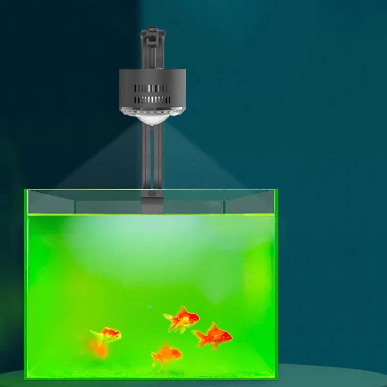 Zaohetian Stream Goldfish Exploding Algae Яркий светильник для аквариума Downlight Светодиодный 100 Вт с