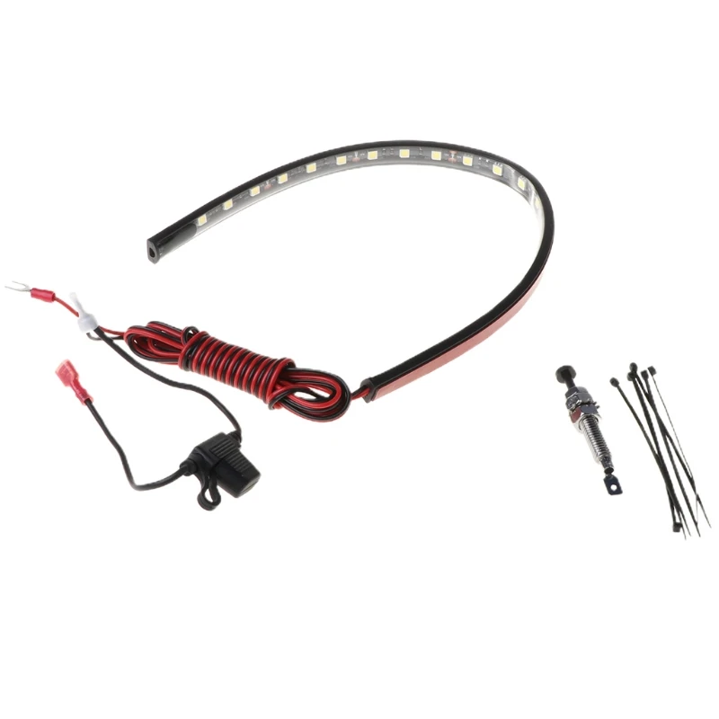 

Универсальная светодиодсветодиодный лампа 36 см для ремонта автомобиля под капотом, с переключателем управления двигателем, вспомогательный инструмент для поддержания освещения