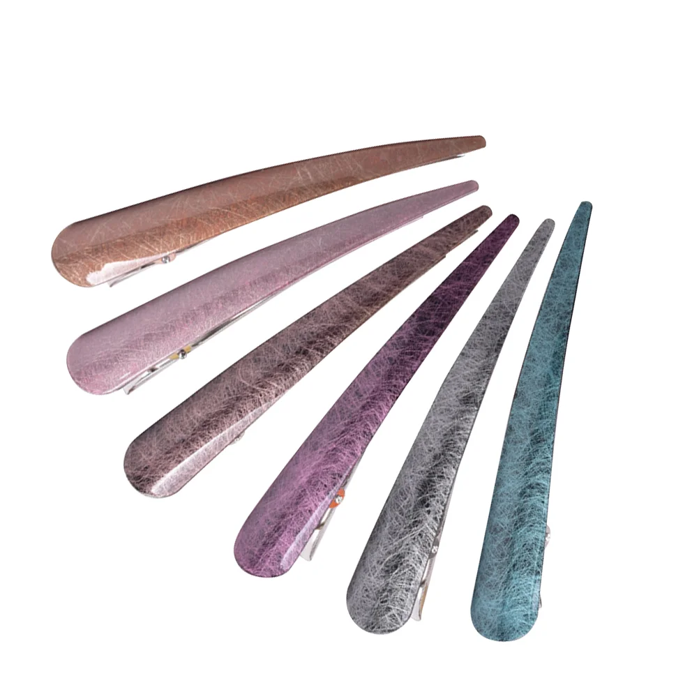 

Hair Clips Alligator Duckbill Styling Sectioning Barrettes Duck Salon Teeth Clip Beak Cutting Metal Snap Billed Crocodile