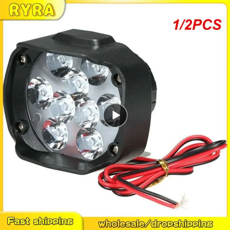 

Универсальная круглая мотоциклетная лампа, задняя фара, 6 Вт, 9 светодиодов