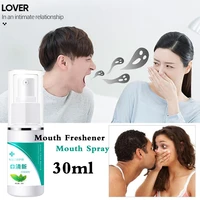 1pcs 30g mouth freshener mouth spray oral odor treatment spray refresher fresh breath remove bad breath smoke for men or women
