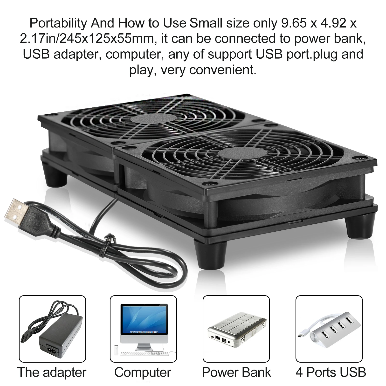 Кулер Для ПК Своими Руками 120 Мм 240 Бесшумный С Питанием От USB 5 В