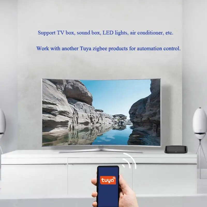 Tuya IR Remote Control Smart Wifi Universal Infrared For Home TV DVD AUD AC Works With Amz Alexa Google |