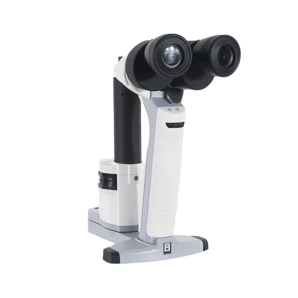 Фото Портативная щелевая лампа Aist Optics Aist-1B с увеличением 10X/16X, офтальмологический микроскоп №1