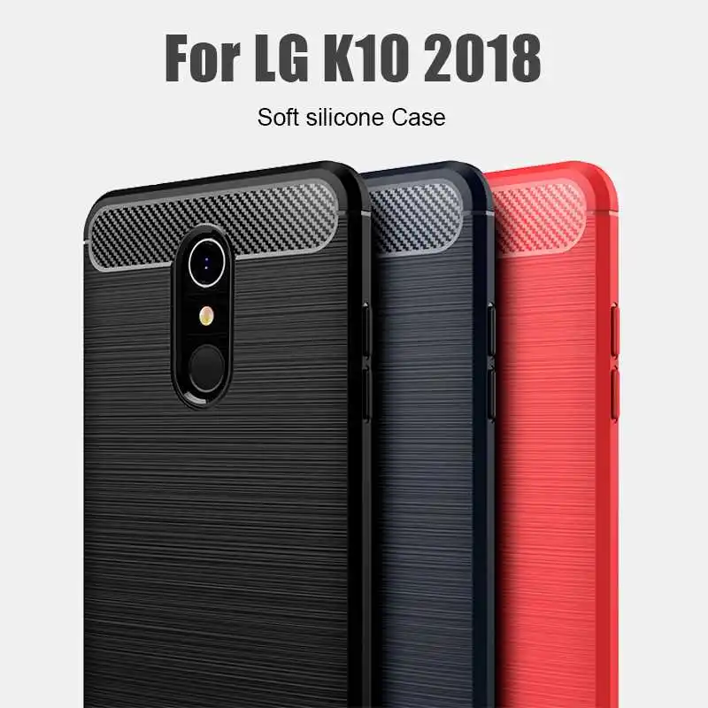 

Donmeioy Shockproof Soft Case For LG K10 2018 Phone Case Cover