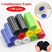 108pairs strong self adhesive fastener tape round dots sticker nylon hook loop sticker tape sewing craft diy accessories 10mm