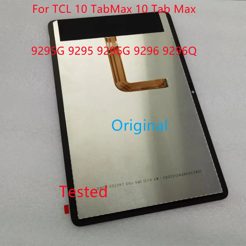 Фото Новый ЖК-дисплей для TCL 10 TabMax 10 Tab Max 9295 9296 9295G 9296G 9296Q с сенсорным экраном и дигитайзером в сборе, 100% протестирован №3