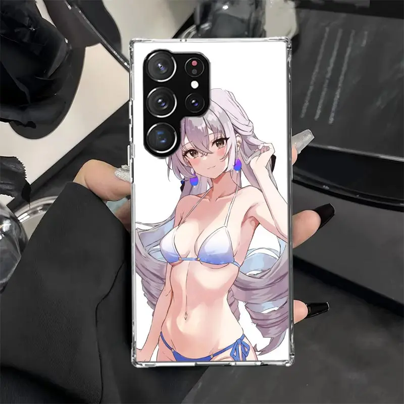 Чехол для телефона Honkai Star Rail Bronya Rand Samsung Galaxy Note 20 Ulte 10 Lite 9 8 Plus J4 J6 + J8 M11 M12 M30 M32 M60S M80S So