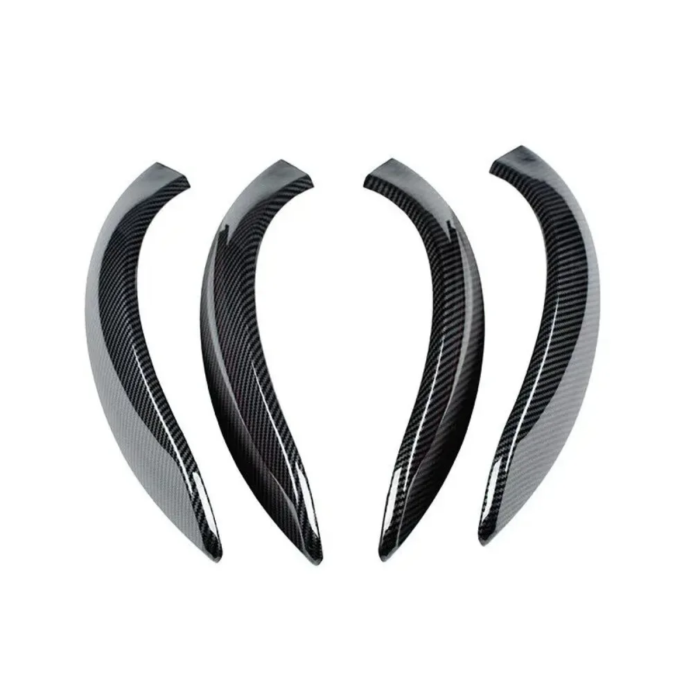 Фото 4 шт. накладки на внутренние ручки дверей в стиле карбон для BMW F30 320i 328i 2013-2018 гг., артикулы 51417279311, 51417279315, 51417279312 №3