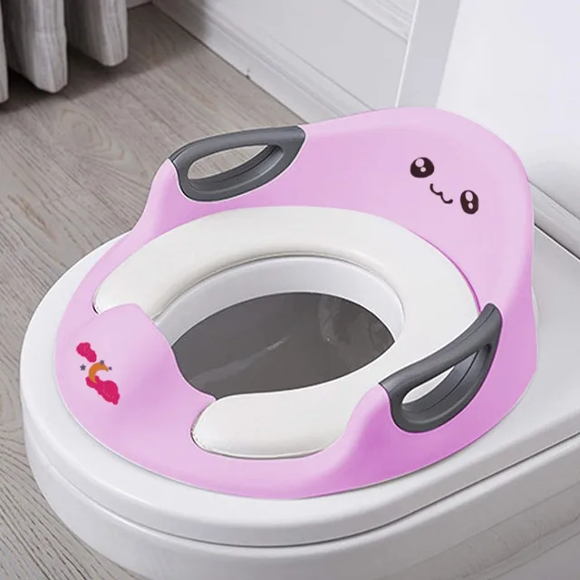 Art. 526200 Reductor Wc Para Niños Protector Para Salpicaduras Y Bonitos  Dibujos, Azul con Ofertas en Carrefour