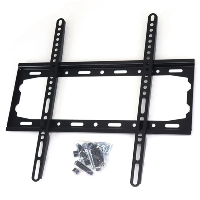 Универсальный настенный кронштейн для телевизора 35 кг фиксированная плоская