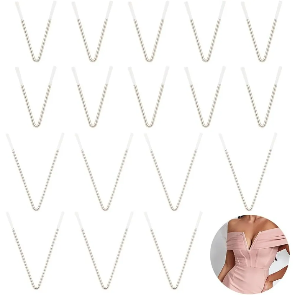 20 шт. 2 стиля V-образная форма проволока для бюстгальтера из нержавеющей стали 201