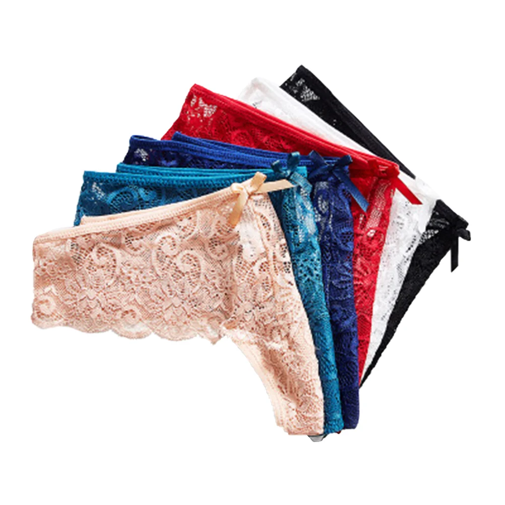 

6 шт., женские хлопковые брифы