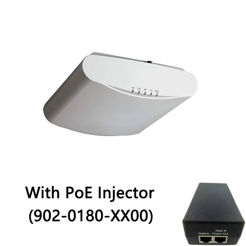 Ruckus Wireless ZoneFlex R720 901-R720-WW00 (alike 901-R720-US00) With PoE Injector (902-0180-XX00) Indoor Access Point
