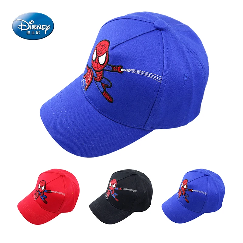 

Disney Spiderman Baseball Cap For Children Cartoon Embroidery Kids Sun Hats Baby Boy Girl Hip Hop Hat Autumn Spring Child Caps