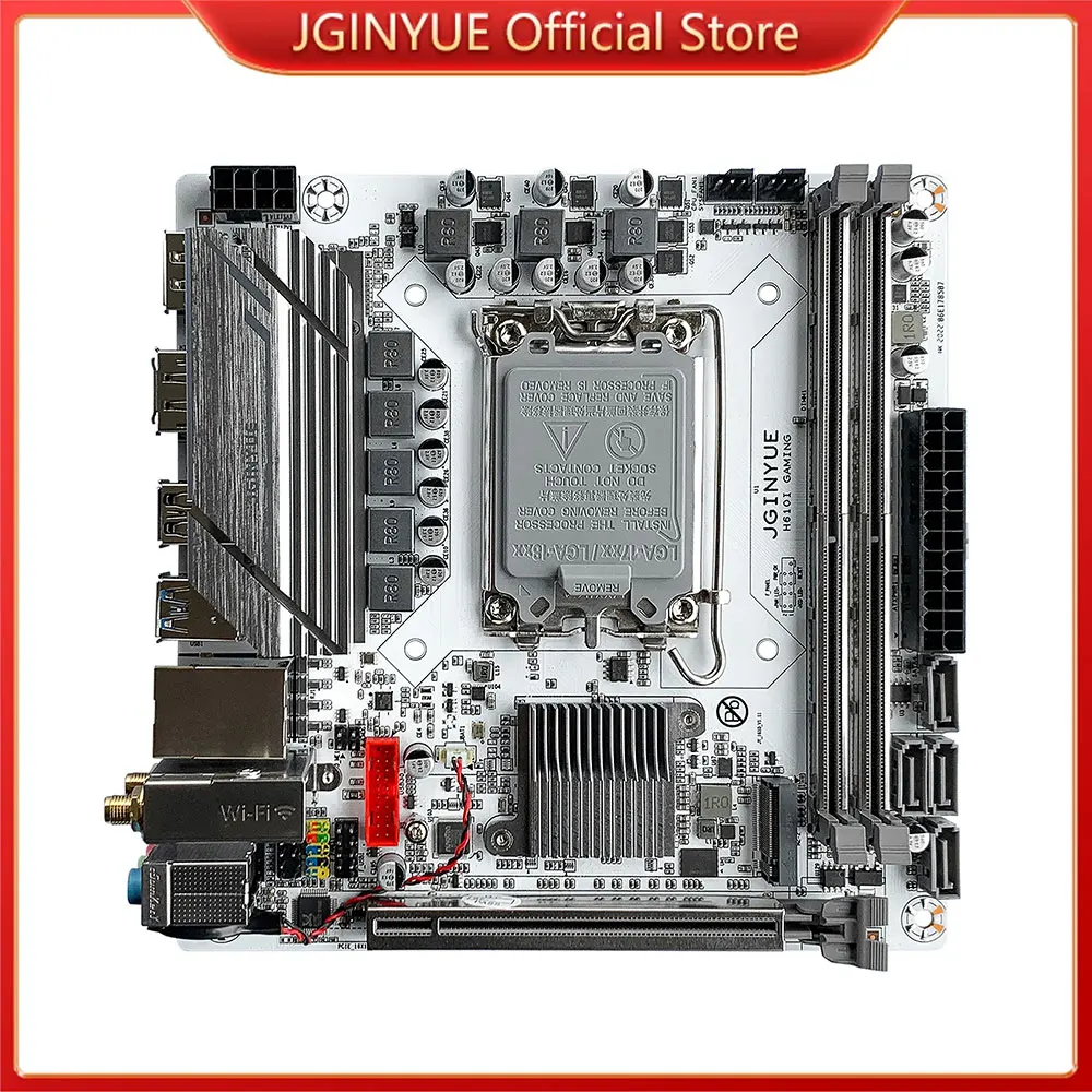 Новая настольная материнская плата JGINYUE LGA 1700 с поддержкой Intel Core i3/i5/i7/i9 12-й