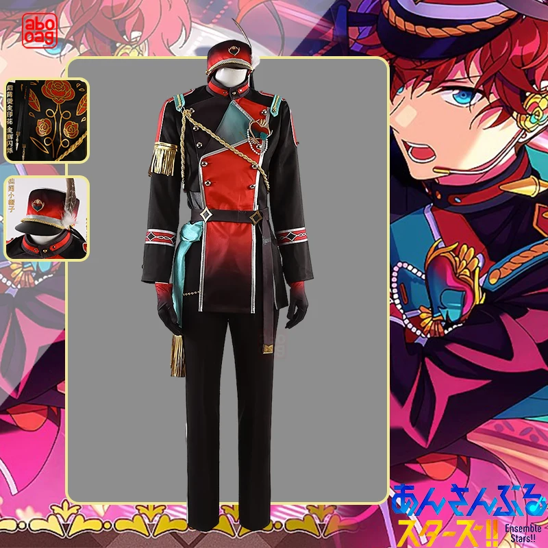 

Ensemble Stars Alkaloid Poker Game anime Kazehaya Tatsumi Ayase Mayoi Amagi Hiiro Shiratori Aira Cosplay Costume Anime Suit Gift