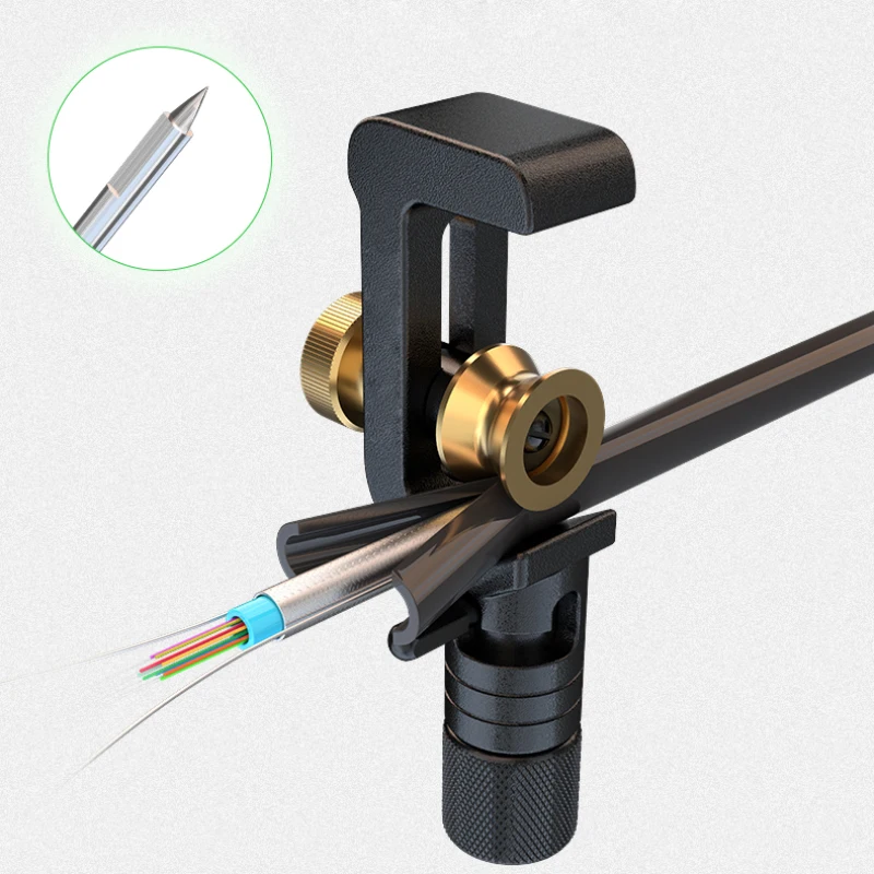 ACS-2 Armored Cable Cutter 4-10mm/8-28.6mm Optical Wire Slitter Longitudinal Wire Stripper Knife Fiber Optic Stripping Tool FTTH