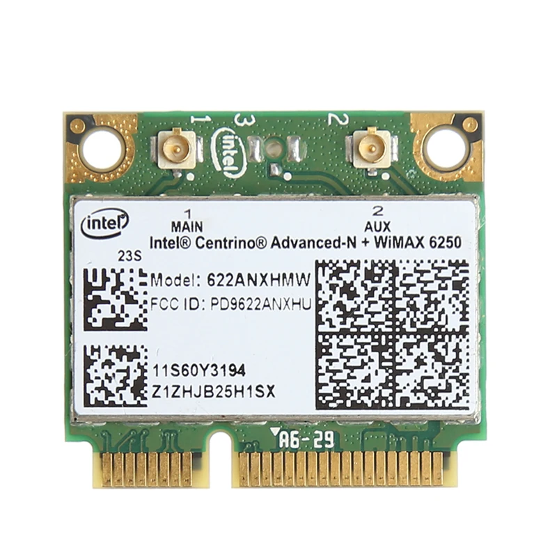 

Новинка 2022, Двухдиапазонная карта 300M 2,4 + Фотокарта беспроводного Wi-Fi PCI-E для intel 6250 Lenovo FRU 60Y3195