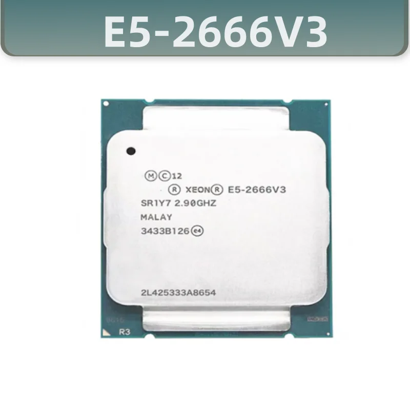 

Процессор Xeon Φ E5 2666v3 E5 2666 v3 2,9 ГГц десятиядерный процессор двадцать потоков 25 Мб 135 Вт LGA 2011-3