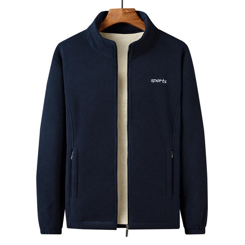 

Men Winter Jacket Men 2022 New Fashion Windbreaker Fleece Jacket Black Casual Coat Keep Warm Windproof Slim Fit Jacket For Men