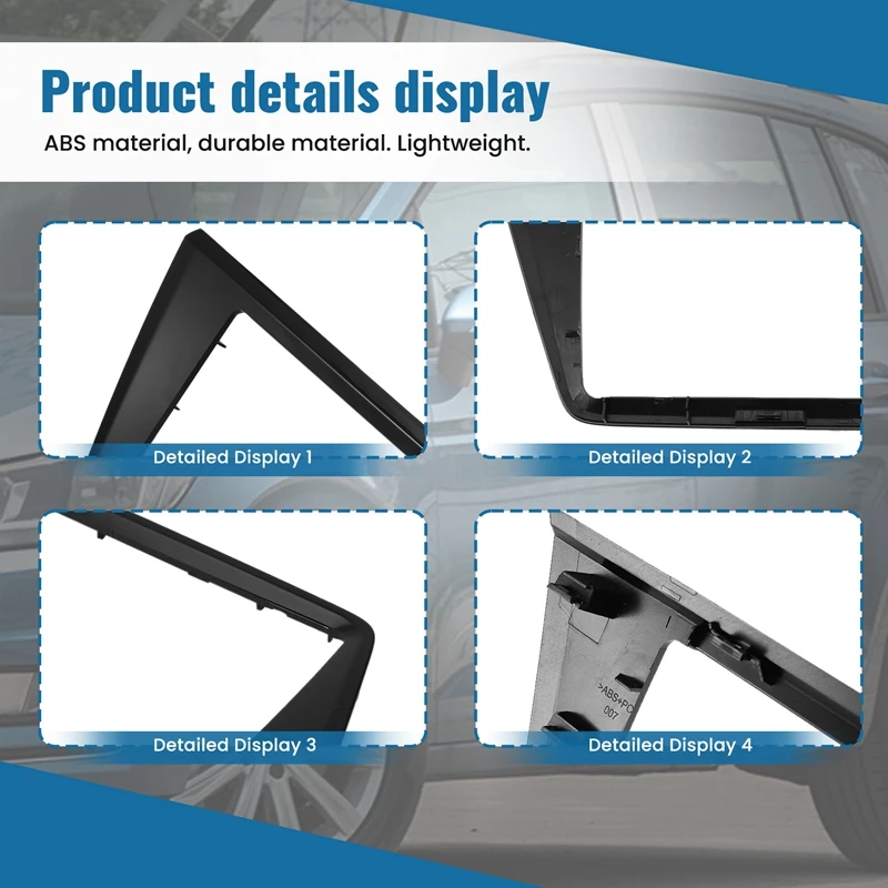 5ТД 858069 G для VW Touran 5T 9 2-дюймовый автомобильный радиоприемник CD рамка экран