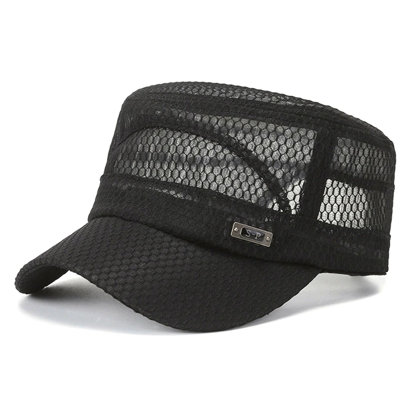 Мужская сетчатая стандартная летняя шапка головной убор для отца головные уборы
