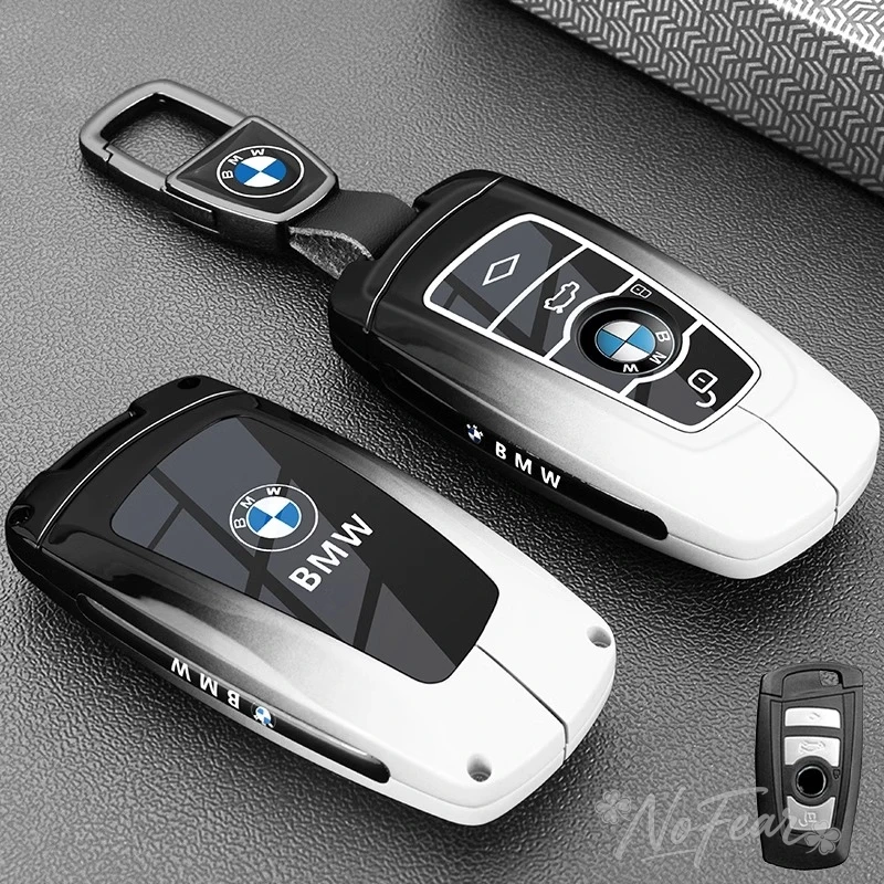Фото Чехол для автомобильного смарт-ключа, держатель-футляр для BMW F30 F20 F10 F18 F22 F01 X3 X4 F06 F02 M3 M5, наклейки для авто №5