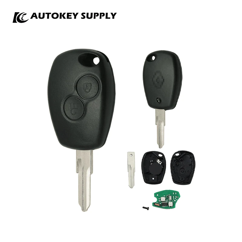 

For Renault 2 Buttons Rl2-433-Org-7946-2 433Mhz (Vac102 Blade) Autokeysupply AKRNC416