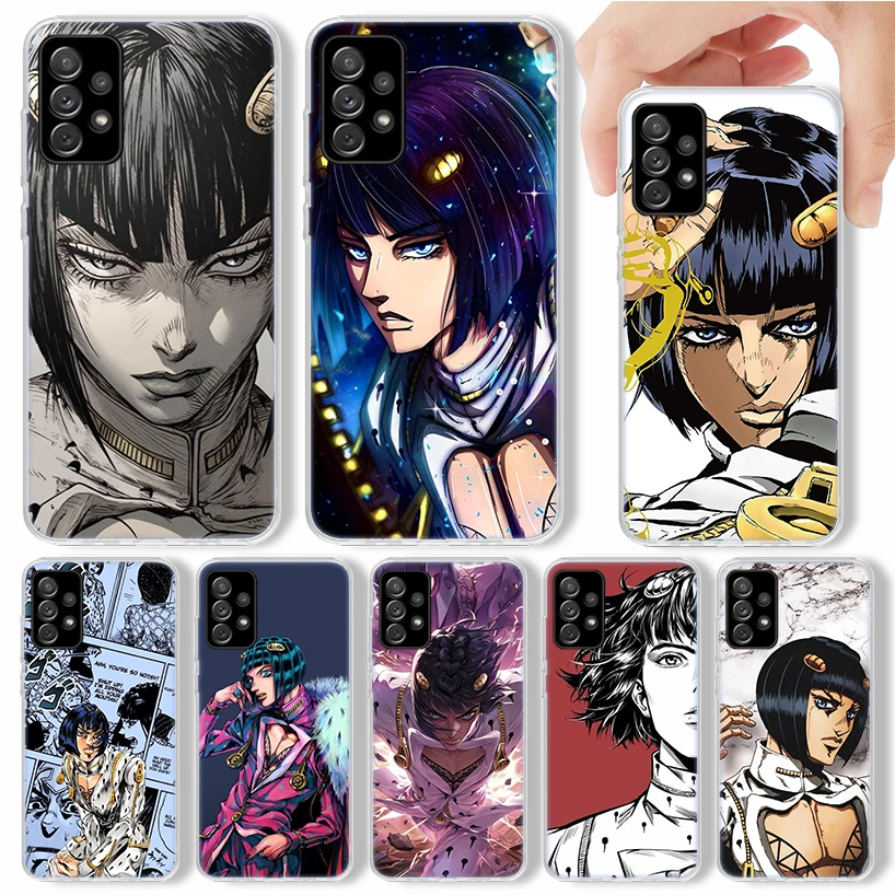 Чехол для телефона JoJo Adventure Bruno Buccellati Samsung Galaxy A15 A55 A14 A54 A13 A53 A12 A52S A25 A24 A35 A34 A16 A23 A33 A22 A