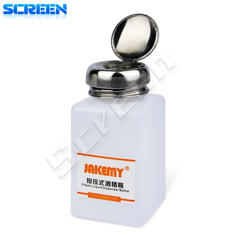 Бутылка JAKMY Spirito 120/180 мл с крышкой из нержавеющей стали для ремонта детской одежды