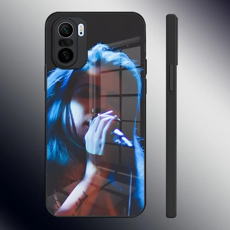 Чехол для телефона Singer Halsey закаленное стекло Xiaomi 11T 10 10T 11i Redmi Note 11 9T 9 8 9A 11S Pro Poco F3