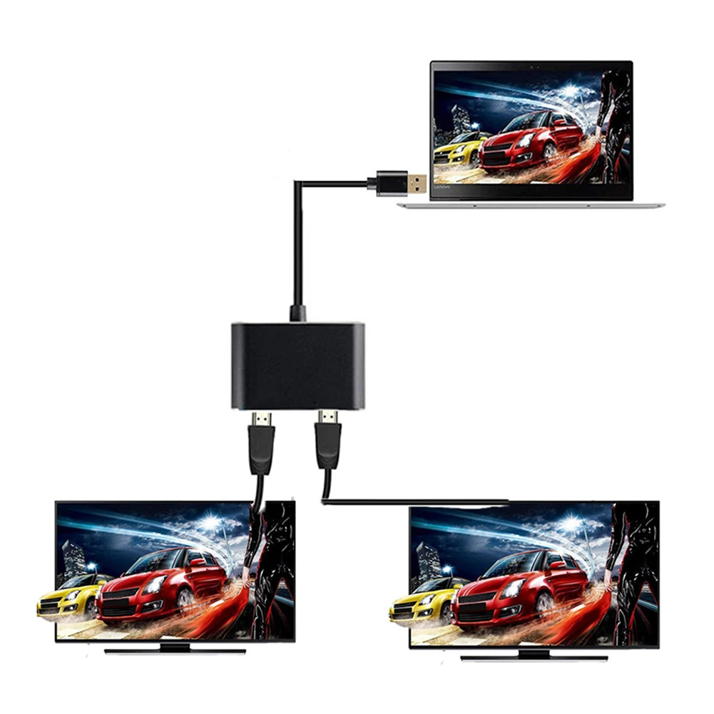 

Док-станция usb-c/2 HDMI, 3,0, 4K HD, для ноутбуков, ПК, мобильный телефон