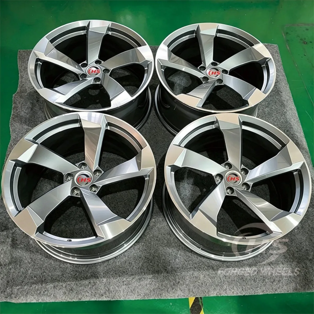 Фото Кованые диски JT HS Bronze 18, 19, 20 дюймов, 5x112, OEM-производства, для M4 G82, CS, CSL, M 530, G80, X3, G81, G83. №2