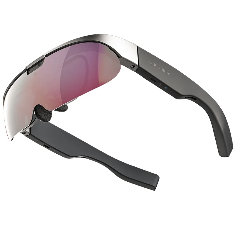 Lakw 34-дюймовое оборудование AR 4K HD для съемки умные очки с дистанционным