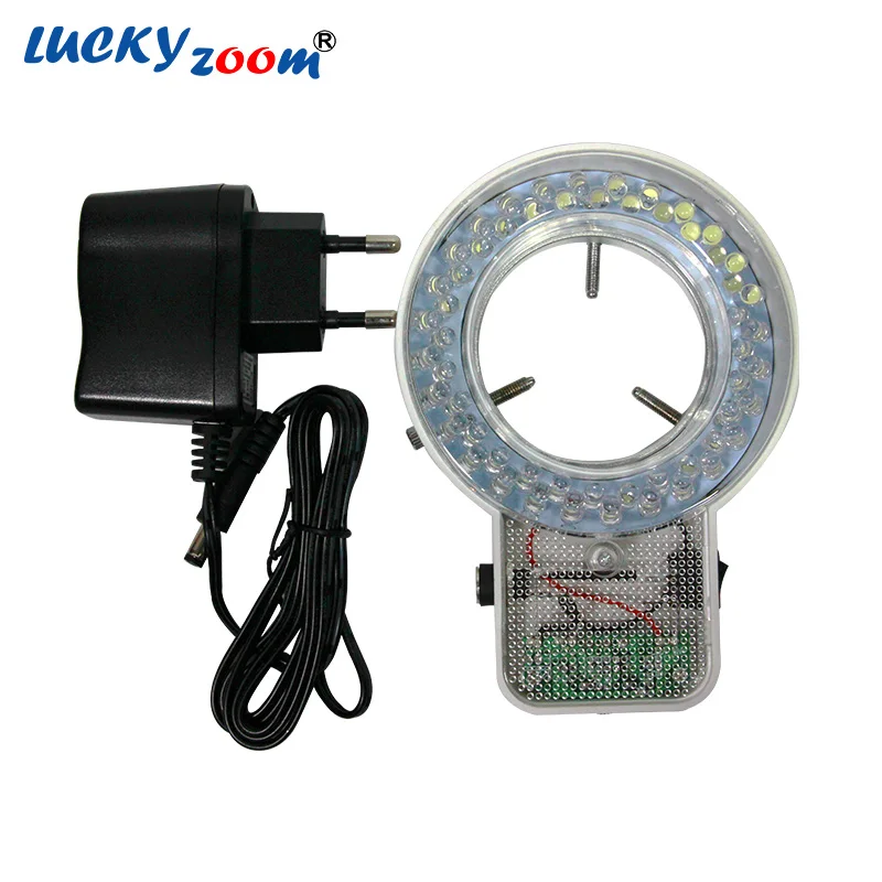

Luckyzoom Brand Professional LZ-56A Microscope Circle ilumination Lamp 56 pcs Round Ring LED Light 12000lux White free shipping