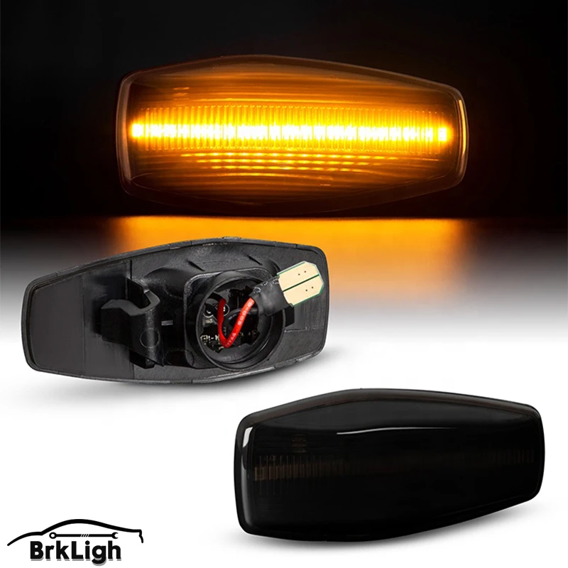 

Dynamic Flashing Turn Signal LED Side Marker Light For KIA Rio Sportage Sedona Picanto Morning Opirus Amanti Ggand Carnival MK3