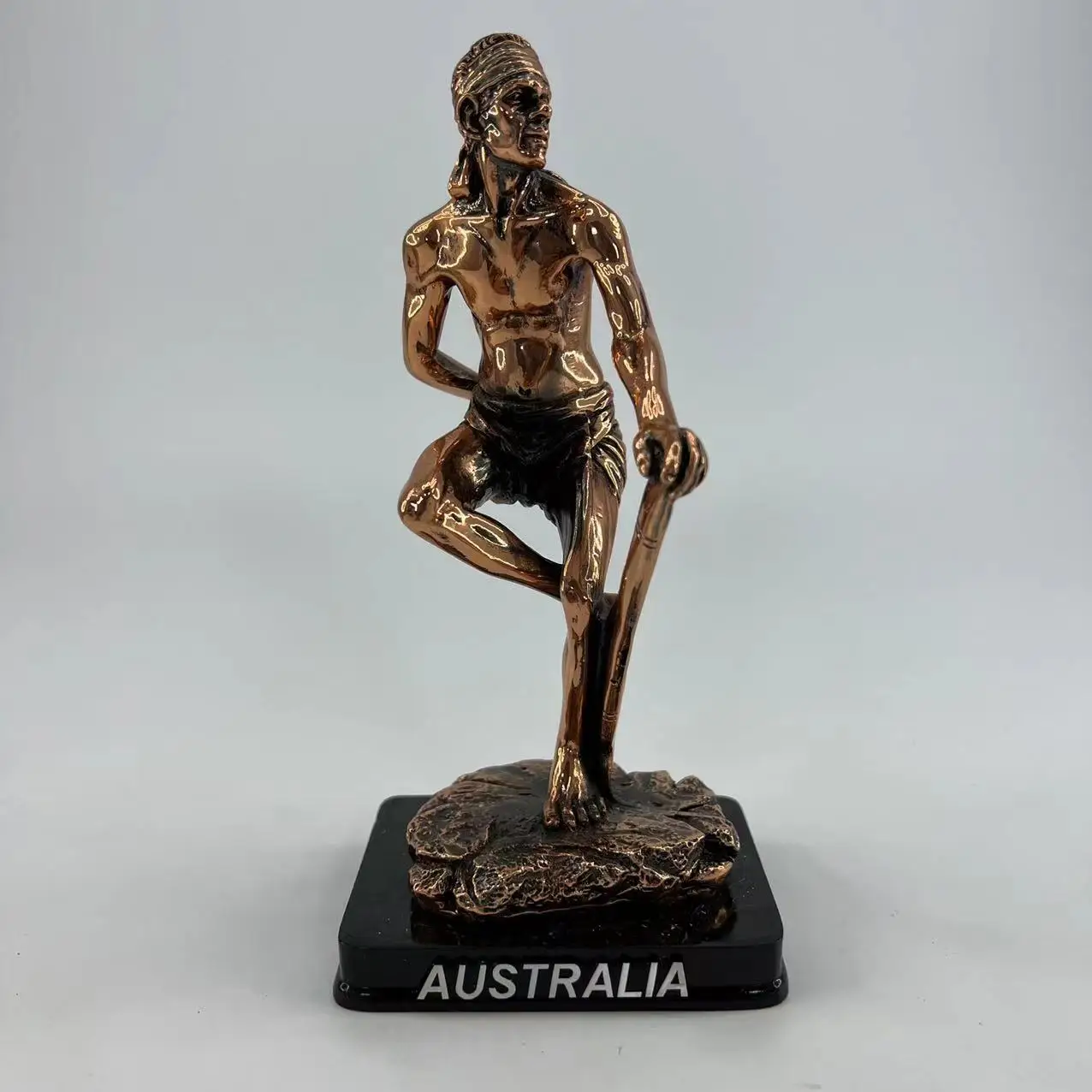 

Australian Aboriginal Ornament Tourist Dividend People Souvenirs Room Decoration Crafts Resin Handpainted Gifts