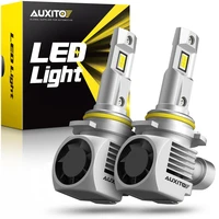 auxito 2pcs 20000lm 100w h9 h8 h11 h4 led headlight bulb canbus error free hilo beam 9007 h9 h16jp 9012 hir2 car headlamp 6000k