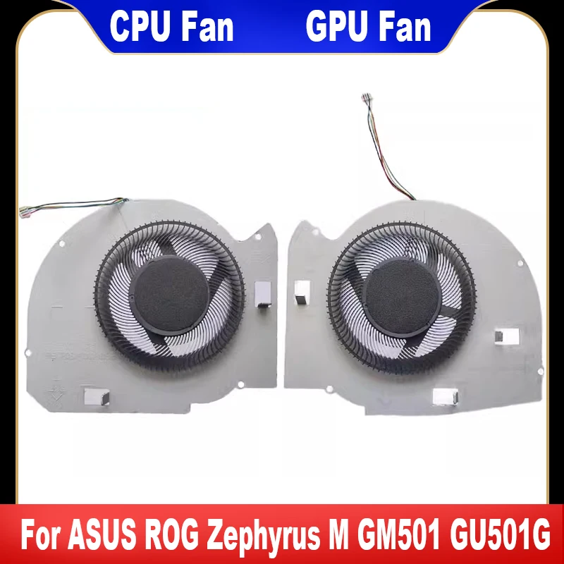 Новый для ASUS ROG Zephyrus M GU501 GU501GM GU501G GU501GS GM501 GM501GS GM501GM Вентилятор охлаждения