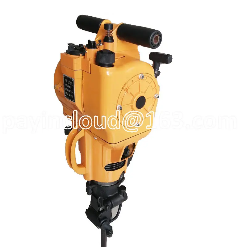 

For YN27C Handheld Rock Drill Internal Combustion Hammer Rock Cement Drilling Machine Impact Crushing Pick