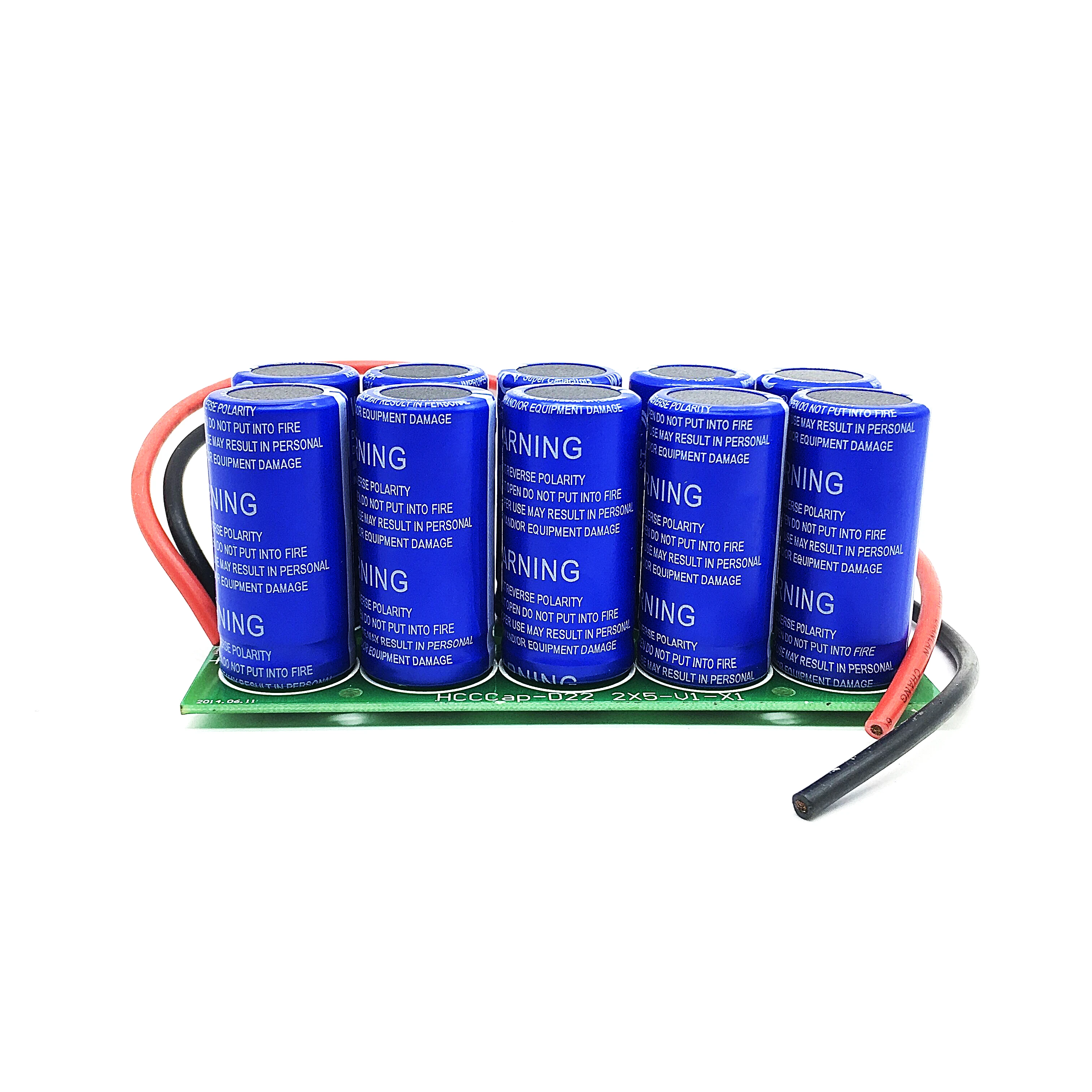 Super Capacitors Farad Capacitor Modules 27V 12F SuperCapacitors With Double Protection Board With Line UltraCapacitor