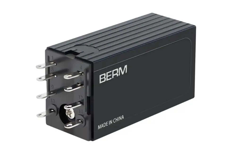 Оригинальное быстрое реле времени 8 контактов 2 открытых закрытых 12 В постоянного