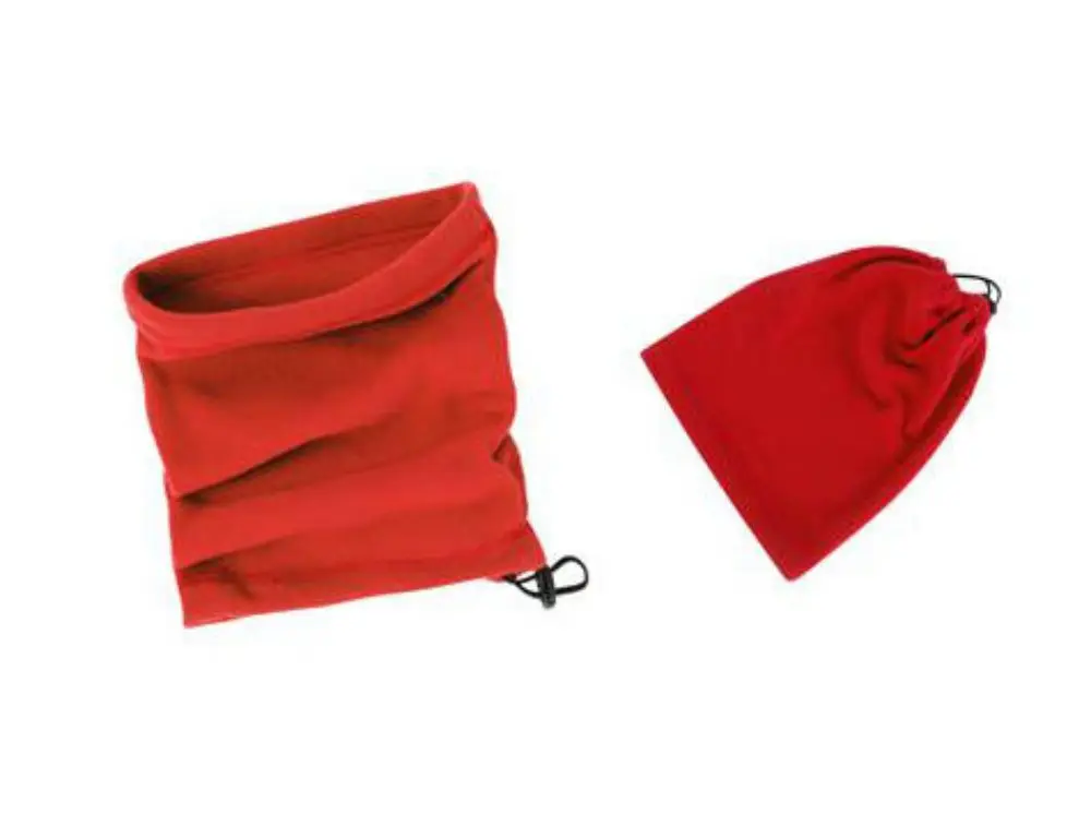 

Fleece Beanie Collar Unisex-Red