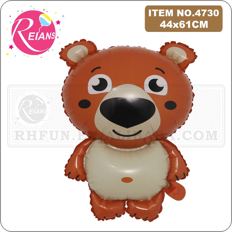 

Воздушный шар с животными из фольги