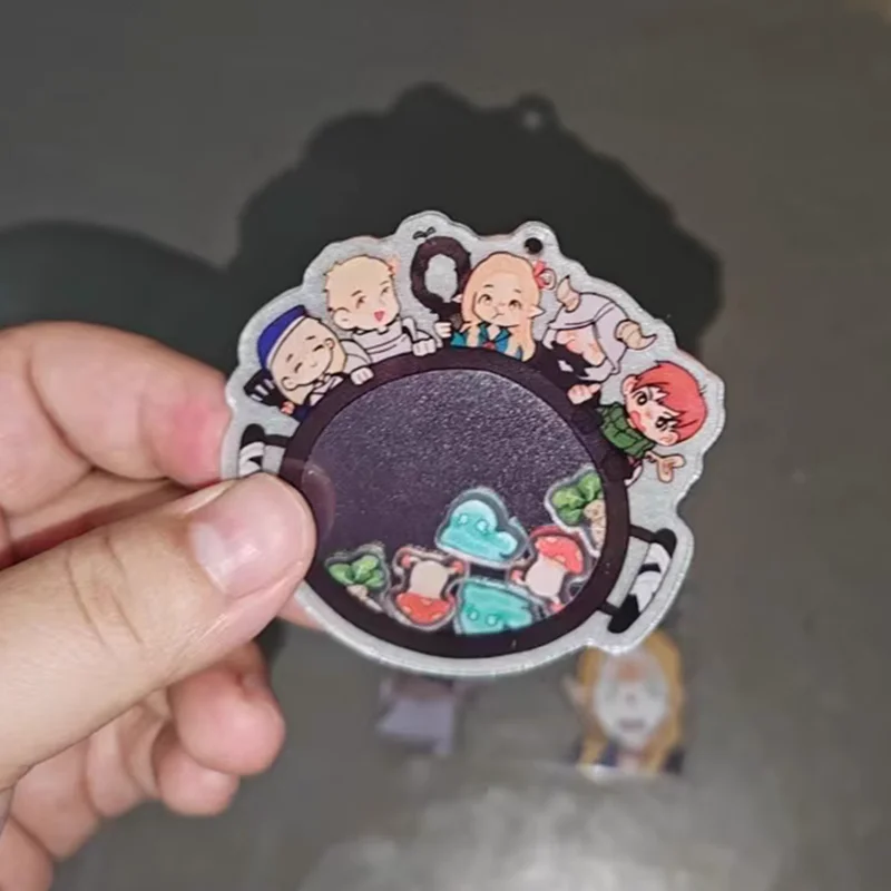 Брелок для косплея в стиле аниме Delicious in Dungeon мультяшная акриловая цепочка