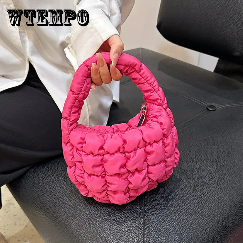 Fashion Quilted Shoulder Bags for Women Designer Pleated Cloud Mini Bag Famle Versatile Small Handbag Women's Cross Bag Tote 가방